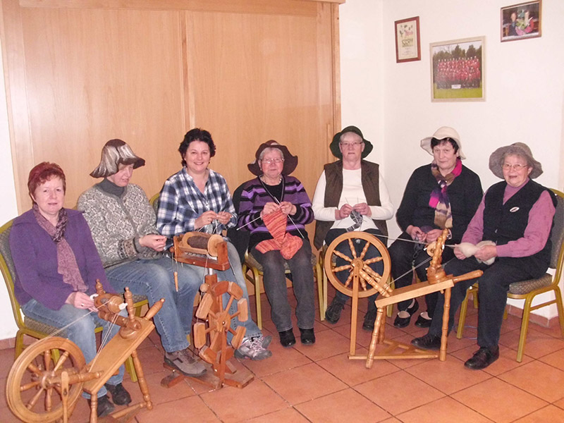 Der Spinnkreis des Vereins für Heimat- und Brauchtumspflege Lengener Moor e.V.