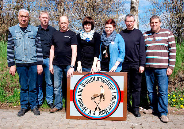 Der Vorstand des Vereins für Heimat- und Brauchtumspflege Lengener Moor e.V.